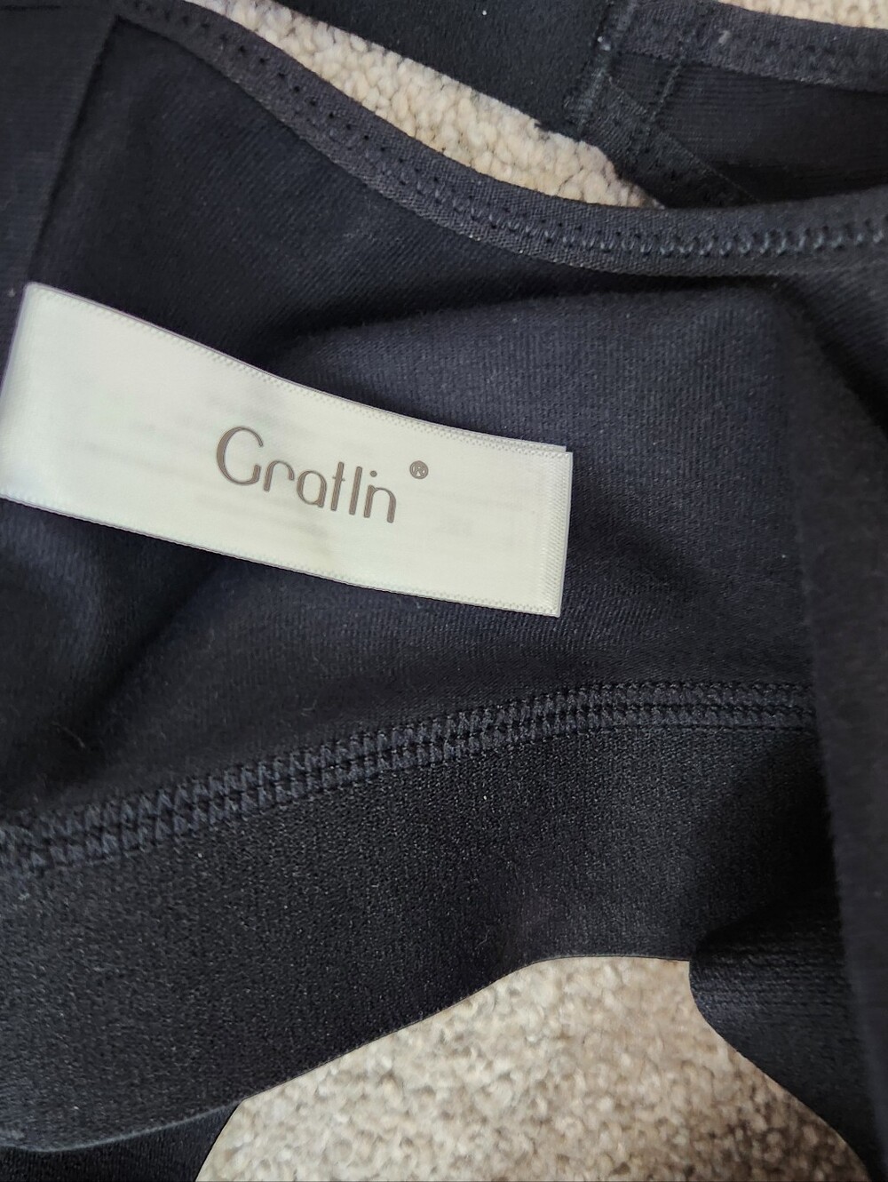 🆕 Sz 3XL Black Nursing Bra Comfortable Soft Supportive Gratlin Breastfeeding - Picture 6 of 9